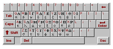 希腊字母怎么打